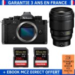 Nikon zf + 135mm f / 1. 8 s plena + 2 sandisk 256gb extreme pro uhs - ii sdxc 300 mb / s + ebook '20 ...