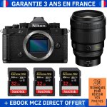 Nikon zf + 135mm f / 1. 8 s plena + 3 sandisk 32gb extreme pro uhs - ii sdxc 300 mb / s + ebook '20 techniques ...