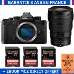Nikon zf + 14 - 24mm f / 2. 8 s + 3 sandisk 32gb extreme pro uhs - ii sdxc 300 mb / s + ebook '20 techniques ...