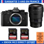 Nikon zf + 14 - 24mm f / 2. 8 s + 2 sandisk 32gb extreme pro uhs - ii sdxc 300 mb / s + ebook '20 techniques ...