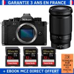 Nikon zf + 28 - 400mm f / 4 - 8 vr + 3 sandisk 32gb extreme pro uhs - ii sdxc 300 mb / s + ebook '20 ...
