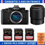 Nikon zf + 50mm f / 1. 8 s + 3 sandisk 128gb extreme pro uhs - ii sdxc 300 mb / s + ebook '20 techniques ...