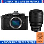 Nikon zf + 85mm f / 1. 2 s + ebook '20 techniques pour russir vos photos' - appareil photo hybride