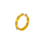 Nino nino49y - tambourin nino abs 8  / 1 rang jaune