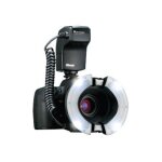 Nissin mf 18 - flash annulaire (macro) - 16 (m) - pour nikon d300, d3000, d3100, d3200, d3s, d3x, d4, ...