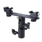 Le noir - 2 supports de chaussures chaudes support de flash pour appareil photo support de parapluie ...