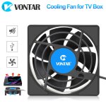 Noir - c1 mini ventilateur de refroidissement pour android tv box mini pc refroidisseur set top box sans ...