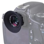 Le noir - eastvita ? loupe oculaire, zoom rglable pour canon, nikon, pour appareils photo dslr r35, ...