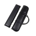 Noir - etui en cuir pour flûte de qualité supérieure, 16 trous, ensemble portable, sac de flûte etanche, ... Noir - etui en cuir pour flûte de qualité supérieure, 16 trous, ensemble portable, sac de flûte etanche, ...