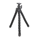 Le noir - grand trpied universel flexible monopode pour appareil photo numrique dv, support de trpied ...