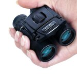Le noir mini zoom portable 40x22 hd, jumelles puissantes, tlescope pliable  longue porte, faible luminosit ...
