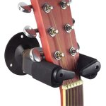 (noir) support mural pour guitare avec verrouillage de sécurité automatique, système de verrouillage ... (noir) support mural pour guitare avec verrouillage de sécurité automatique, système de verrouillage ...