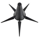 Noir - support de saxophone pliable en métal, accessoires pour clarinette, cornet, trépied Noir - support de saxophone pliable en métal, accessoires pour clarinette, cornet, trépied