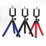Noir tr�pied de poulpe �ponge pour iphone samsung xiaomi huawei smart phone tr�pied pour gopro appareil ...