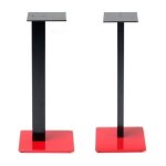 Norstone - esse stand - pied d'enceinte contemporain et original - finition acier laque noir et verre ... Norstone - esse stand - pied d'enceinte contemporain et original - finition acier laque noir et verre ...