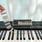Note de clavier de piano en silicone réutilisable, notes de piano, accessoires musicaux, parfait pour ... Note de clavier de piano en silicone réutilisable, notes de piano, accessoires musicaux, parfait pour ...