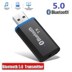 Nouveau adaptateur rcepteur usb sans fil bluetooth 5. 0, haut - parleurs de musique, aux 3. 5mm, adaptateur ...