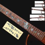 Nouveaux autocollants de manche de guitare, dcalcomanies de manche de guitare, incrustation de basse, ...