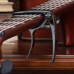 Nouveau capodastre de guitare acoustique classique en alliage d'aluminium, pince a changement rapide, ...