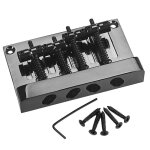 Nouveau pont de basse professionnel a quatre cordes pour guitare basse electrique a 4 cordes