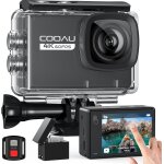 Nouvelle camra de sport wifi 4k 60fps 64mp ecran tactile avec microphone externe camra sous - marine ...