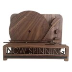 Now spinning album stand multifonctionnel album album collection support pour enfants, marron