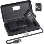 Np - w126 lot de 2 batteries avec chargeur lcd ¿ c�ble usb avec port de type c pour appareils photo ...