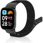 Nylon bracelet pour xiaomi redmi watch 3 active, hommes femmes souple rglable sport respirant bracelet ...