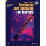 O'neill developing jazz technique for clarinet vol. 2 + cd