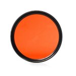 Objectif d'appareil photo reflex numrique, rouge, orange, jaune, vert, bleu, violet, filtre de document ...