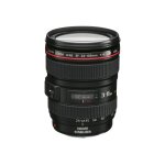 Objectif canon ef - fonction zoom - 24 mm - 105 mm - f / 4. 0 l is usm - canon ef - pour eos 1000, 1d, ...