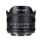 Objectif fisheye 7. 5mm f2. 8 180 aps - c objectif fixe manuel pour monture canon eos - m pour fuji fx ...