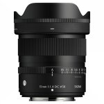 Objectif � focale fixe sigma dc contemporary 15 mm f / 1. 4 - 16 noir pour fuji x