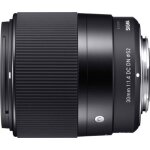 Objectif pour hybride sigma 30mm f1. 4 dc contemporary canon ef - m