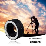 Objectif macro pour appareil photo, anneau optique, �quipement de photographie de remplacement pour sony ...