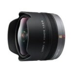 Objectif panasonic lumix h - f008e - fonction fisheye - 8 mm - f / 3. 5 ed - micro four thirds - pour ...