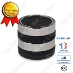 L'objectif pivote  360 degrs pour rgler le volume. haut - parleur bluetooth avec fonction d'appel ...