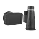 Oculaire lectronique couleur 4k oculaire zoom 7 - 21 avec tlescope capteur 4k cran d'affichage trs ...