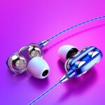 Olaf 3. 5mm hifi filaire casque quad core sport ecouteur double pilote basse stéréo casque in - ear musique ... Olaf 3. 5mm hifi filaire casque quad core sport ecouteur double pilote basse stéréo casque in - ear musique ...
