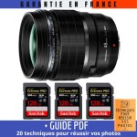 Olympus m. zuiko digital ed 45mm f / 1. 2 pro + 3 sandisk 128gb uhs - ii 300 mb / s + guide pdf mcz direct ...