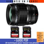 Olympus m. zuiko digital ed 45mm f / 1. 2 pro + 2 sandisk 32gb uhs - ii 300 mb / s + guide pdf mcz direct ...