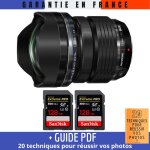 Olympus m. zuiko digital ed 7 - 14mm f / 2. 8 pro + 2 sandisk 128gb uhs - ii 300 mb / s + guide pdf '20 ...