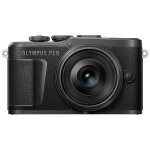 Olympus pen e - pl10 pancake zoom kit - noir