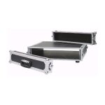 Omnitronic co dd 2u flight case xl pour appareils d'effets