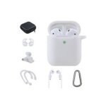 Onearz mobile gear kit accessoires 7 en 1 pour airpods 1 / 2 blanc