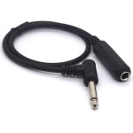 Openii câble d'extension à angle droit 6, 35 mâle vers femelle, 1 / 4 stéréo ts pour guitare, amplificateur, ... Openii câble d'extension à angle droit 6, 35 mâle vers femelle, 1 / 4 stéréo ts pour guitare, amplificateur, ...