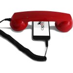 Opis 60s micro - combin� telephone portable / ecouteurs filaire / casque audio en forme combin� t�l�phonique ...