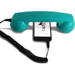 Opis 60s micro - combin� telephone portable / ecouteurs filaire / casque audio en forme combin� t�l�phonique ...