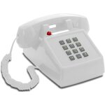 Opis pushmefon cable: tlphone fixe vintage rtro a touches, idal pour une dcoration murale ou un ...