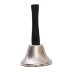 Or en acier a la main cloche dappel fort sonnette alarme, famille aime, cloches musicales, cloches ...